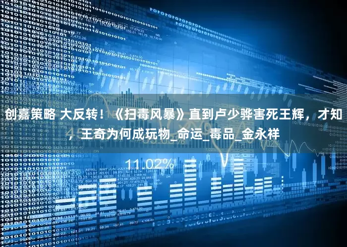 创嘉策略 大反转！《扫毒风暴》直到卢少骅害死王辉，才知，王奇为何成玩物_命运_毒品_金永祥